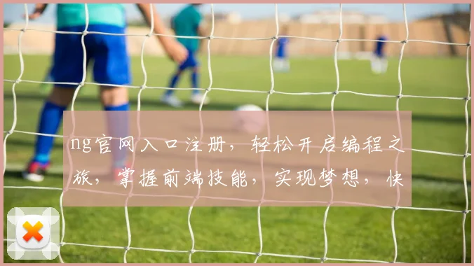 ng官网入口注册，轻松开启编程之旅，掌握前端技能，实现梦想，快来加入我们，不容错过